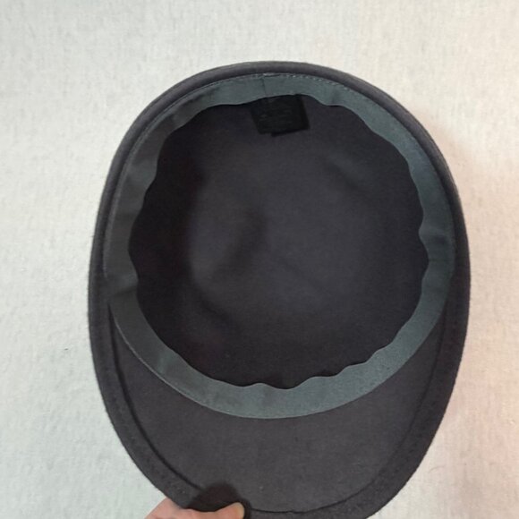 D&R Wool Bowler Hat Black Vintage Style Wool Felt Derby Cap Classic - Picture 4 of 7